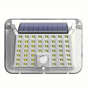 Luces LED de Pared para Exteriores, Lámpara <span class=keywords><strong>Solar</strong></span> PIR con <span class=keywords><strong>Sensor</strong></span> de <span class=keywords><strong>Movimiento</strong></span>, <span class=keywords><strong>Luz</strong></span> de Calle Alimentada por Energía <span class=keywords><strong>Solar</strong></span>, Decoración de Jardín, 90 Unidades - Product Image 1