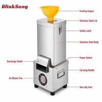 Machine à peler l'ail BlinkSong BS-DTP25, commerciale, automatique, en acier inoxydable, électrique, 25 kg par heure, pour restaurant et cuisine