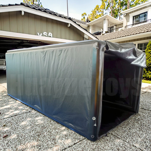 Copertura per riparo per auto gonfiabile resistente per tenda da parcheggio per esterni gonfiabili per tenda impermeabile per auto - Product Image 1