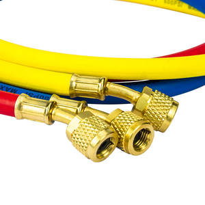 Kit <span class=keywords><strong>de</strong></span> tuyaux <span class=keywords><strong>de</strong></span> récupération et <span class=keywords><strong>de</strong></span> remplissage <span class=keywords><strong>de</strong></span> réfrigérant pour <span class=keywords><strong>climatisation</strong></span> |   Double manomètre haute/basse pression |   Laiton et caoutchouc |   Usage commercial et domestique | - Product Image 3