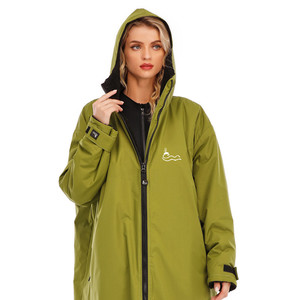 <span class=keywords><strong>Bata</strong></span> de Cambio <span class=keywords><strong>Impermeable</strong></span> de Secado Rápido para Surf/Natación con Logotipo Personalizado - Product Image 4
