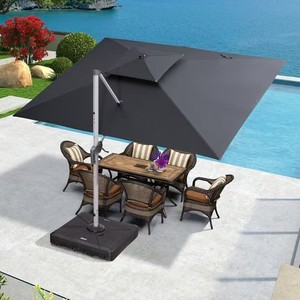 Buenas ventas mármol hierro fundido plástico redondo playa <span class=keywords><strong>jardín</strong></span> sol sombrilla al aire libre sombrilla Base con ruedas - Product Image 1