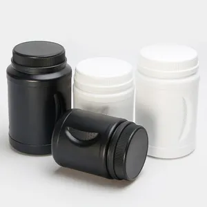 Hdpe Protein Jar Empty Plastic Protein Powder Container Plastic Tubs with  Lids