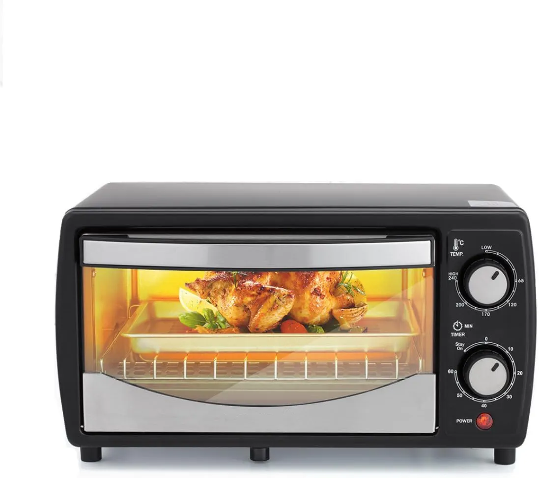 High Quality 800W 13L Electric Oven Kitchen Appliances Without Oil Electric Toaster Oven