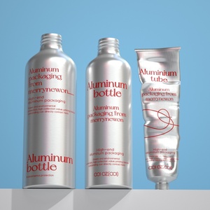 Tube souple rond en aluminium pour crème pour les mains, emballage vide écologique personnalisé pour cosmétiques - Product Image 6