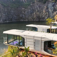 Maison Capsule Triangulaire Préfabriquée – Villas de Jardin et Fermes Personnalisables Directement des Usines de Production