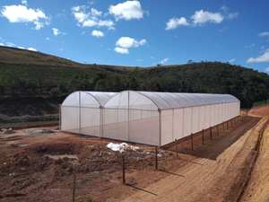 <span class=keywords><strong>Jardin</strong></span> agricole Polytunnel Poluycarbonate Garden Metal Grow Tent Aquaponic Commercial Multi-Span Green House - Product Image 4