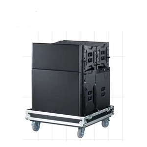 Système de sonorisation professionnel PA à double ligne avec amplificateur intégré, prix fabricant, pour sonorisation en direct LA-04 Professio - Product Image 4