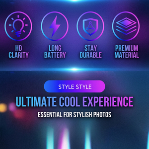 Gafas LED Luminosas Coloridas con Logotipo Personalizado, Precio de Fábrica, Estilo Ciberpunk, Gafas Electrónicas Brillantes para Festivales y Promociones - Product Image 5