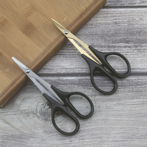 Cisailles pneumatiques en acier inoxydable Kuajing, tête droite et coudée, pour la fabrication de modèles de voitures et d'avions, placage titane couleur originale - Product Image 2