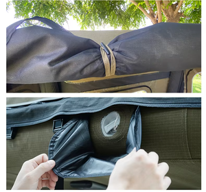 Bán Buôn Giá Rẻ Giá 3-4 + Người Tự Lái Xe Lạm Phát Không Khí Cắm Trại Roof Top Xe Lều - Product Image 3