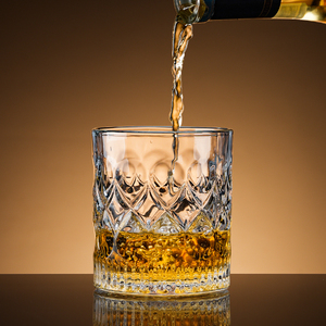 Verre à whisky réutilisable de 10 oz, style moderne <span class=keywords><strong>vintage</strong></span>, avec motifs personnalisés en relief, pour vin et bière - Product Image 2