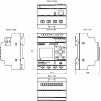 Nuevo Módulo Lógico Siemens LOGO 230RCE Original, 115V 230V, 8DI, 4 Salidas de Relé, Ethernet, 6ED1052-1FB08-0BA2