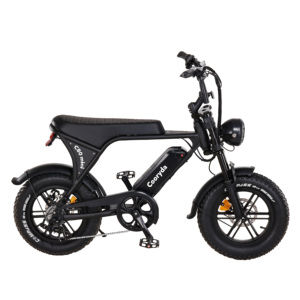 OUXI C80 Mini Fatbike EU Warehouse Elektrische Hybride Fiets Elektrische Dirtbike Fat Tire Mountainbike Elektrische Fietsen - Product Image 5