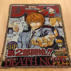 Selimut Anime Katun dan Poliester Jacquard Selimut Sofa Desain Kustom Tenun Tapestry - Product Image 1