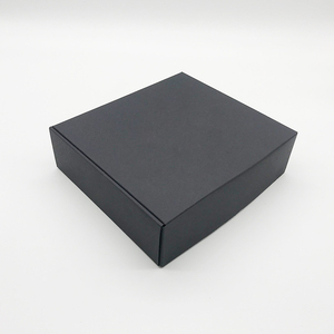 Thương hiệu tùy chỉnh in logo sóng quần áo vận chuyển hộp đen Matt màu sắc sang trọng bao bì bưu phẩm gửi thư hộp - Product Image 4