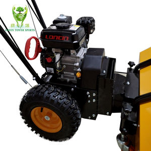 Balayeuse manuelle 4 temps brosse de toilettage de gazon Machine de nettoyage de sol couvert de neige équipement d'entretien de pelouse synthétique - Product Image 4