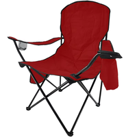 Chaise de camping, de pique-nique, de plage, de jardin, de pêche, pliable, compacte, confortable, robuste, surdimensionnée, moderne et luxueuse