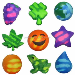 Pelotas de PU Tempo Squishy con Forma de Uva que Cambian de Color, Pelotas Mágicas Antiestrés - Product Image 3