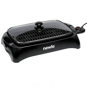 Nuovo Griglia Elettrica da Tavolo per Interni Senza Fumo, <span class=keywords><strong>Piastra</strong></span> Teppanyaki, <span class=keywords><strong>Piastra</strong></span> Elettrica, Mini <span class=keywords><strong>Tostapane</strong></span> BBQ Elettrico OEM - Product Image 1