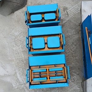 Máquina <span class=keywords><strong>Manual</strong></span> para Hacer Moldes de Ladrillos, Máquina de Cemento, Bloques de Hormigón Huecos, Máquina de Moldes de Ladrillos Utilizada para la Construcción de Almacenes - Product Image 3