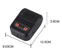 Printer Thermal Mini Portabel SX-995L Genggam Saku 48mm Printer Struk USB