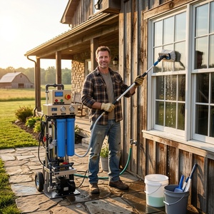 Chariot portable 4040 RO/DI pour <span class=keywords><strong>le</strong></span> nettoyage de vitres, avec système d'osmose inverse et de déionisation, filtre à eau RO/DI pour <span class=keywords><strong>le</strong></span> lavage de vitres - Product Image 1