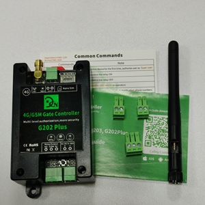Super Venta caliente 4G G202plus Gsm Abridor de puerta con aplicación Gsm Interruptor de control de acceso remoto Relé inalámbrico - Product Image 2