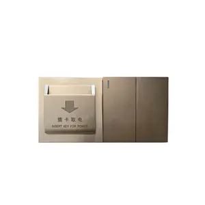 Hotel room insert key for power card switch