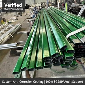 Tubo in <span class=keywords><strong>Acciaio</strong></span> Q355 Zincato a Caldo per Serre, per Coltivazione di Frutta e Verdura |   Tubo a Sezione Ovale |   Z500 - Product Image 6