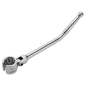 Clé à douille pour capteur d'oxygène de qualité industrielle Hi-Spec 7/8 22 mm chromée, outil de réparation automobile avec garantie de 3 ans - Product Image 1
