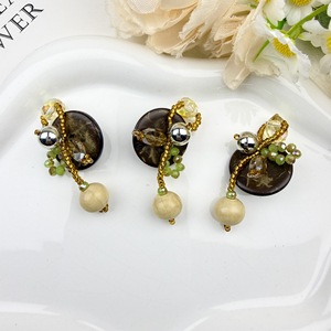 พู่ห้อยงานฝีมือสไตล์วินเทจ แบบกลม ขนาด 20L 24L 28L 32L 36L 40L กระดุมเปลือก<span class=keywords><strong>มะพร้าว</strong></span> สำหรับเสื้อสเวตเตอร์ เข็มกลัด และเครื่องประดับ<span class=keywords><strong>ผม</strong></span> - Product Image 2