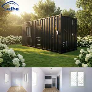 Casa Container Prefabbricata da 20 Piedi con Una Camera da Letto e Un Soggiorno per Esterni - Product Image 1