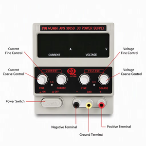 Fuente de Alimentación Regulada de CA a CC Mayuan 3005D 30V 5A para Reparación de Teléfonos y Laptops - Product Image 4