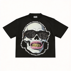 Camiseta Unisex de Alta Calidad, Transpirable, de Talla Grande, Corte Holgado, Tejido Grueso, Personalizada, 100% Algodón - Product Image 2