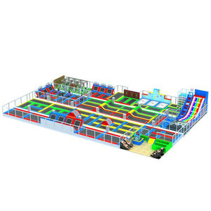 Interactive <b>Trampoline</b> Park Large Amusement <b>Trampoline</b> Park Commercial Indoor <b>Trampoline</b> - Product Image 3