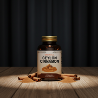 ONEHEALL Capsules de Cannelle de Ceylan : Soutien Énergétique pour Adultes, Extrait Herbal
