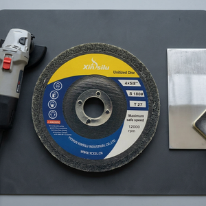 Disco de Pulido de Óxido de Aluminio No Tejido de 4 x 5.8 Pulgadas, Disco Unificado T27 para Amoladora Angular - Product Image 3