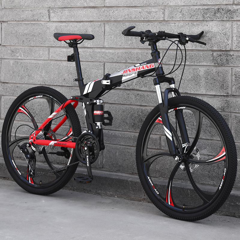 vélos pliants pour de 26 pouces/vtt, vtt 21 avec suspension intégrale, double frein à disque, cadre en acier à haute teneur en , vélo pliable pour hommes/femmes/ ( ) – sports et vélos pliants pour de 26 pouces/vtt, vtt 21 avec suspension intégrale, double frein à disque, cadre en acier à haute teneur en , vélo pliable pour hommes/femmes/ ( ) – sports et