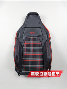 Asientos Deportivos para Auto, Asiento de Carreras para Volkswagen GTI <span class=keywords><strong>2023</strong></span>, Diseño Personalizado Mejorado, Cubierta de Cuero - Product Image 2