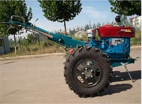 Meilleure qualité prix inférieur 6.5hp-15hp diesel essence motoculteur machine tracteur remorque mini motoculteur rotatif en inde