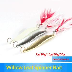 เหยื่อ<span class=keywords><strong>ตก</strong></span><span class=keywords><strong>ปลา</strong></span>ใบหลิวเหล็กเคลือบกลิตเตอร์ 7 กรัม-30 กรัม สำหรับ<span class=keywords><strong>ตก</strong></span><span class=keywords><strong>ปลา</strong></span>ในน้ำจืดและน้ำเค็ม เช่น <span class=keywords><strong>ปลา</strong></span>กะพง <span class=keywords><strong>ปลา</strong></span>ชะโด และปลาดำ - Product Image 1