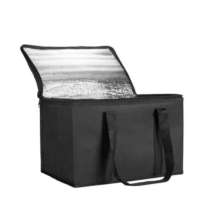 Car foldable large capacity takeaway storage Box Large capacity ice pack Milk tea beverage refrigeration thermal pack cooler