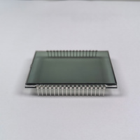 Benutzer definierte HTN Monochroma tische LCD-Anzeige 7-Segment-LCD-Anzeigemodul-Segment LCD-MCU-Geschwindigkeitsmesser