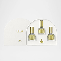 Boîte d'emballage rigide incurvée personnalisée pour échantillons de parfums, coffret cadeau, emballage portable de luxe pour échantillons de parfums, boîte en papier