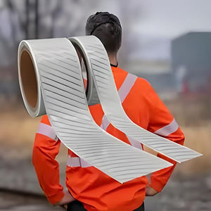 Camisa mecánica de bajo <span class=keywords><strong>precio</strong></span> Yolite para hombre, <span class=keywords><strong>cinta</strong></span> reflectora de visión nocturna reflectante plateada de alto brillo para ropa - Product Image 3