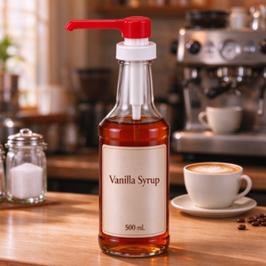 Pompe distributrice de sirop à long manche 38/400, 5 ml, 8 ml, 10 ml, en plastique, pour bouteilles de sirop de café et de bar, couleur personnalisée - Product Image 4