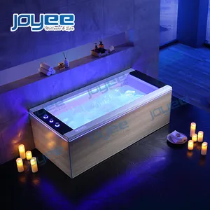 Joyee 1 Lounge Hydro Spa Op Koop Bubble Massage Whirlpool Familie Water Indoor Bathting Hottub Douche Met Computer Panel