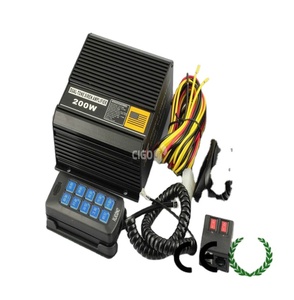 Sirena Electrónica Automotriz de Aluminio de Alta Calidad <span class=keywords><strong>CIGO</strong></span> AS-928, Altavoz de Sirena de 2 Vías, 12V 200W, en Venta - Product Image 1