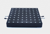 Équipement d'éclairage de scène pour piste de danse étanche à 64 LED RGB, contrôleur 408, télécommande DMX, panneaux de sol pour bar musical, club